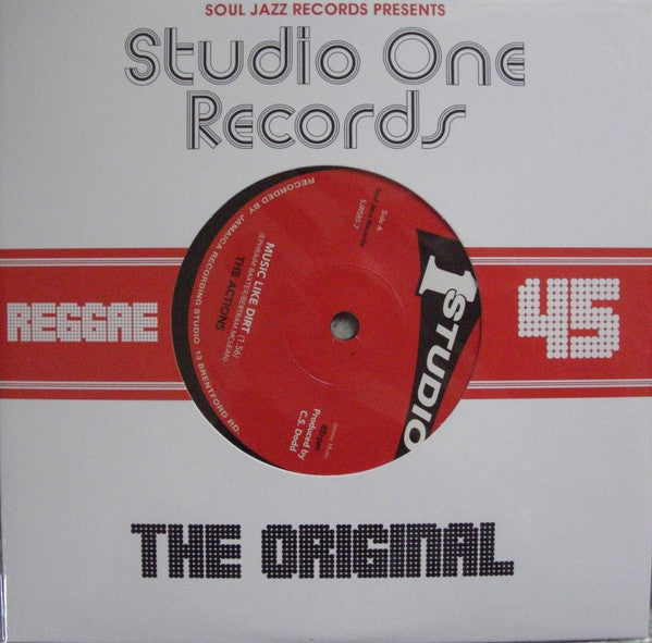 The Lyrics / The Tonetts : Music Like Dirt / I Give It To You (7", Single, RE)