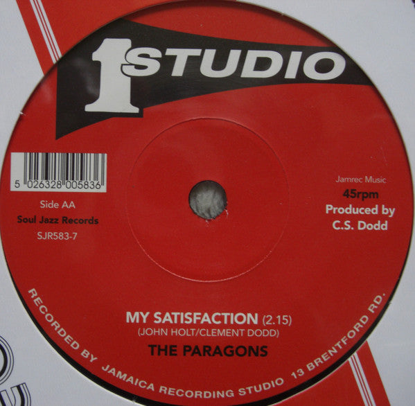 Lester Sterling / The Paragons : Afrikaan Beat / My Satisfaction (7", Single, RE)