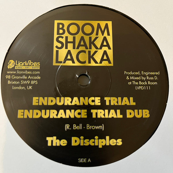 The Disciples (2) : Endurance Trial (10")