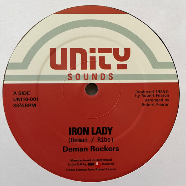 Deman Rockers : Iron Lady (10", RE)