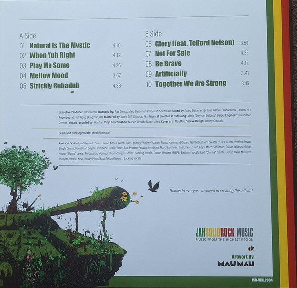 Micah Shemaiah : Natural Is The Mystic (LP, Album)