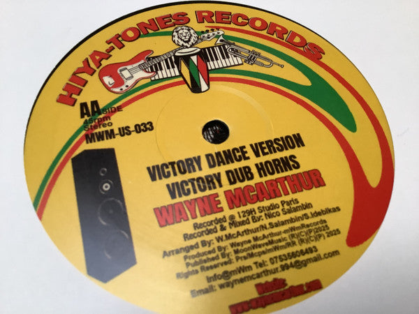 Wayne McArthur : Victory Dance (10")