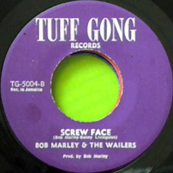 Bob Marley & The Wailers : Lick Samba / Screw Face (7")