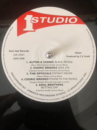 Various : Studio One Records Dub Plate Special Long Player (LP)
