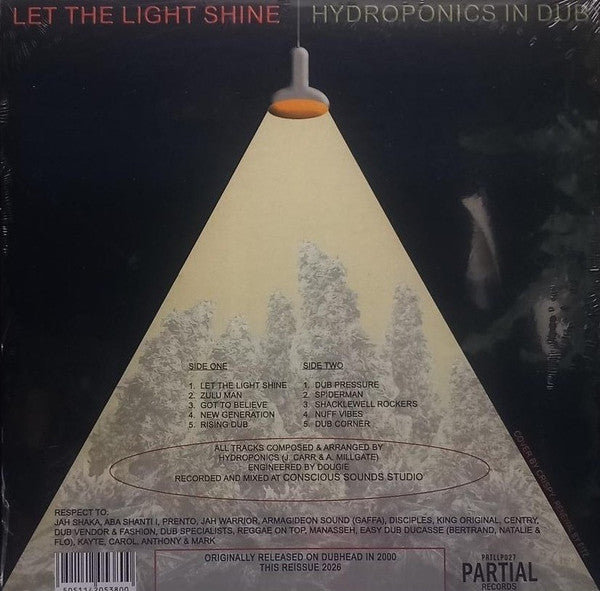 Hydroponics In Dub* : Let The Light Shine (LP, Ltd, Gre)