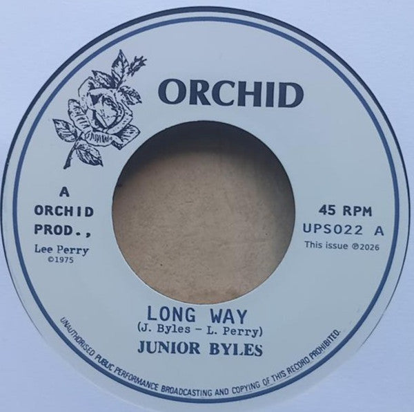 Junior Byles : Long Way (7", RE)