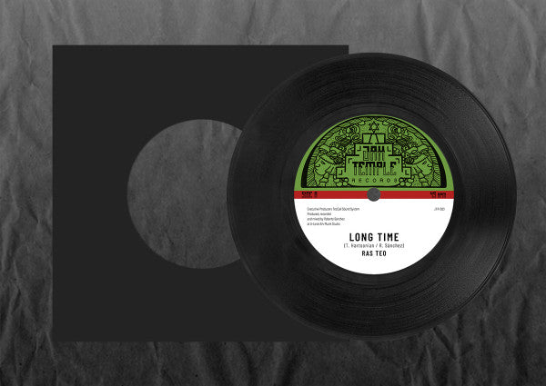 Ras Teo, Lone Ark Riddim Force : Long Time / Long Time Dub (7")