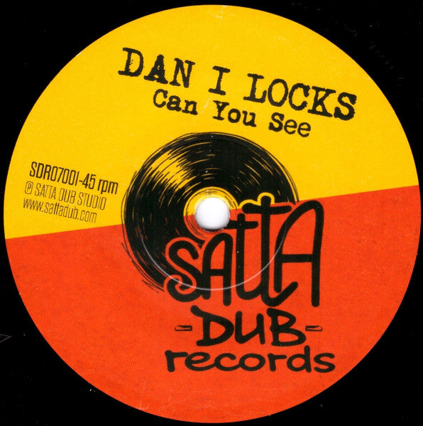 Dan I Locks : Can You See (7")