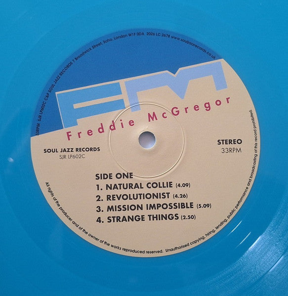 Freddie McGregor : FM (LP, Album, Ltd, RE, Cya)