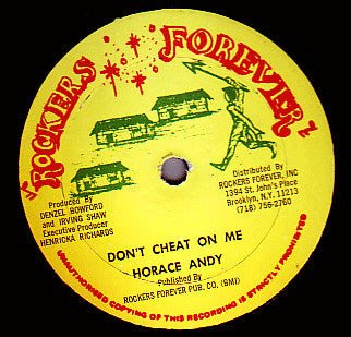 Anthony Johnson / Horace Andy : We Na Give Up / Don't Cheat On Me (12")