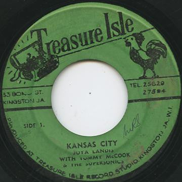 Joya Landis : Kansas City / Out The Light (7", Single)