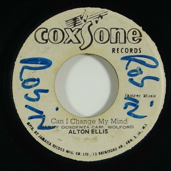 Alton Ellis / Roy Richards & The Sound Dimensions* : Can I Change My Mind / Reggae Monica (7", Single)