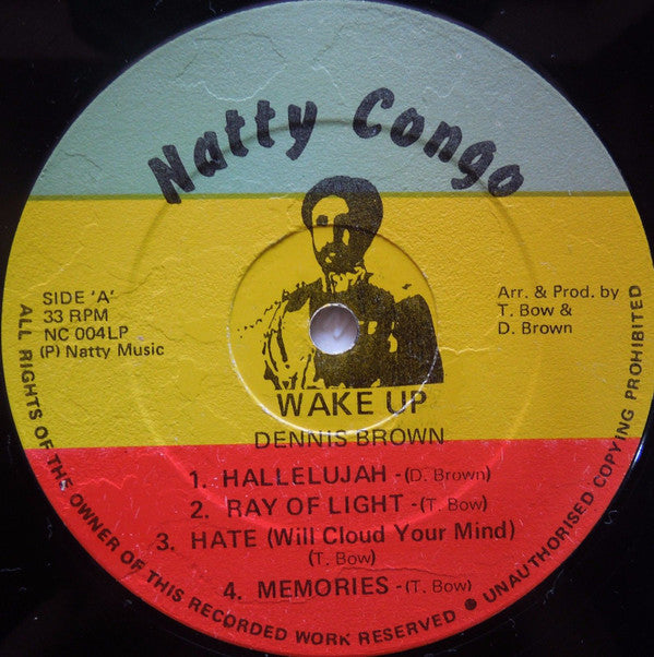 Dennis Brown : Wake Up (LP, Album)