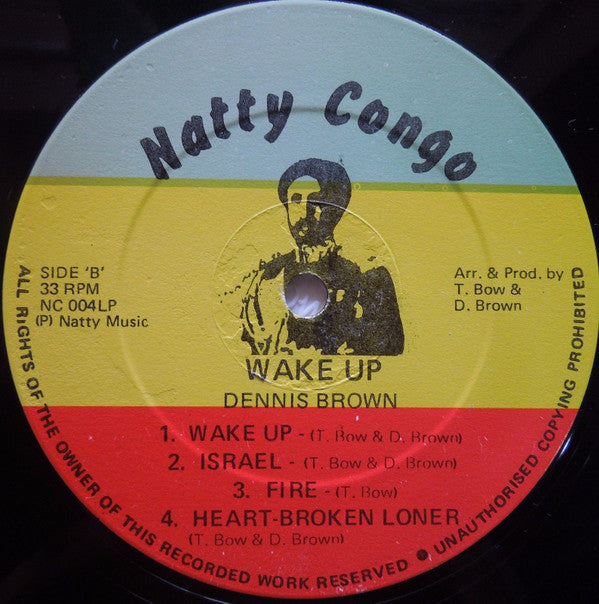 Dennis Brown : Wake Up (LP, Album)