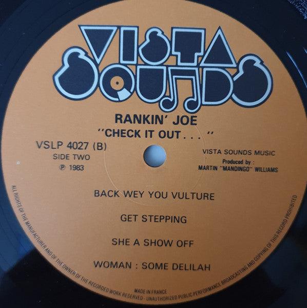Ranking Joe : Check It Out (LP)