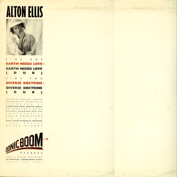 Alton Ellis : Earth Needs Love / Diverse Doctrine (12")