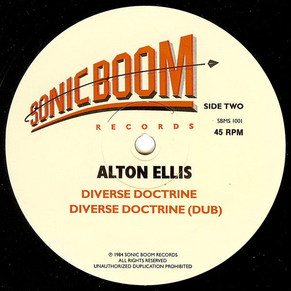Alton Ellis : Earth Needs Love / Diverse Doctrine (12")