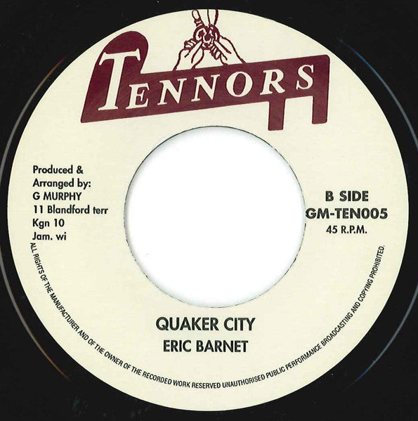The Kingstonians / Eric Barnet : You Don't Remember Me / Quaker City (7")