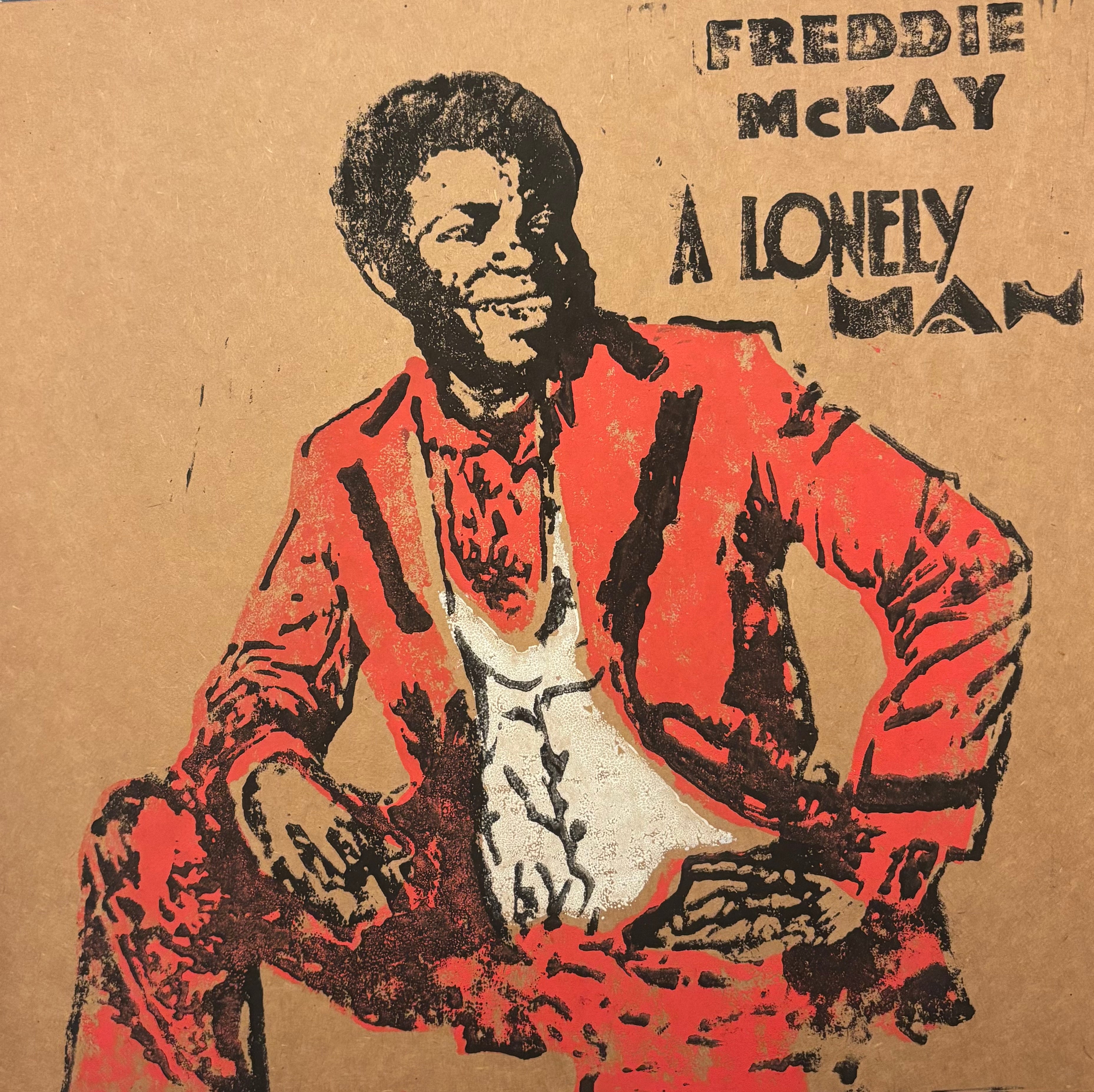 Lonely Man silk screen cover