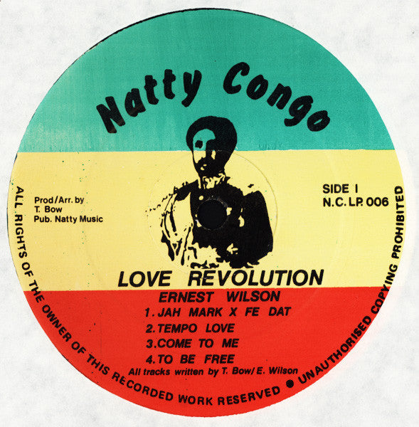 Ernest Wilson : Love Revolution (LP, Album)