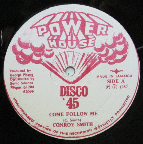 Conroy Smith : Come Follow Me (12")