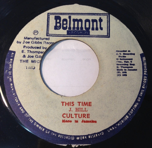 Culture / The Mighty Two : This Time / Our Time (7")