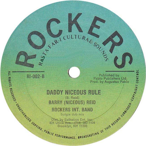 Barry (Niceous) Reid* : Reggae Gone International (12")