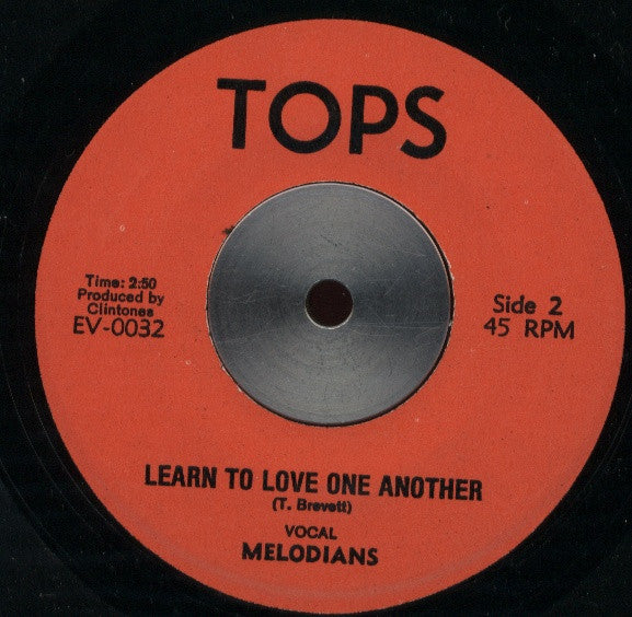 The Melodians : Stop Your Gang War (7")