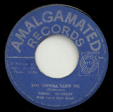 Errol Dunkley With Lynn Taitt Band : You Gonna Need Me / Seek And You'll Find (7")