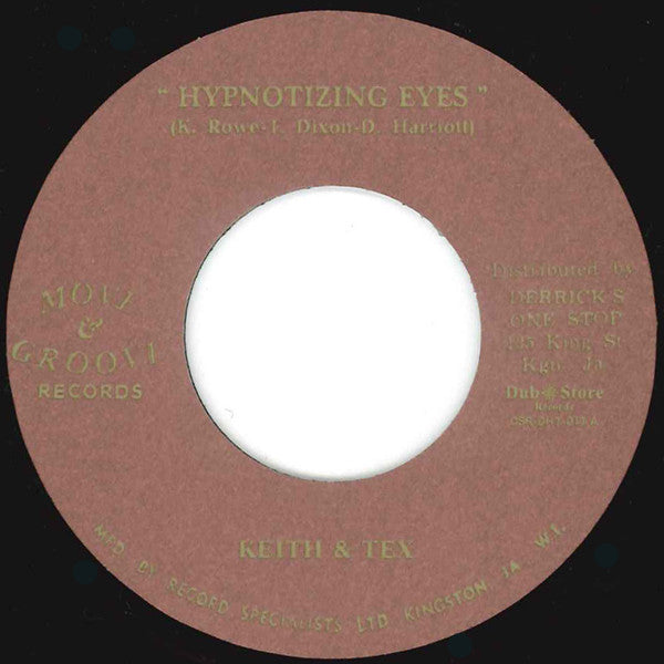Keith & Tex : Down The Street / Hypnotizing Eyes (7", Single, RE)