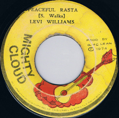 Levi Williams : Peaceful Rasta (7", Single)