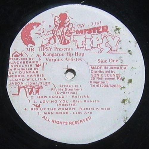 Various : Mister Tipsy Presents Kangaroo Hop (LP, Comp)