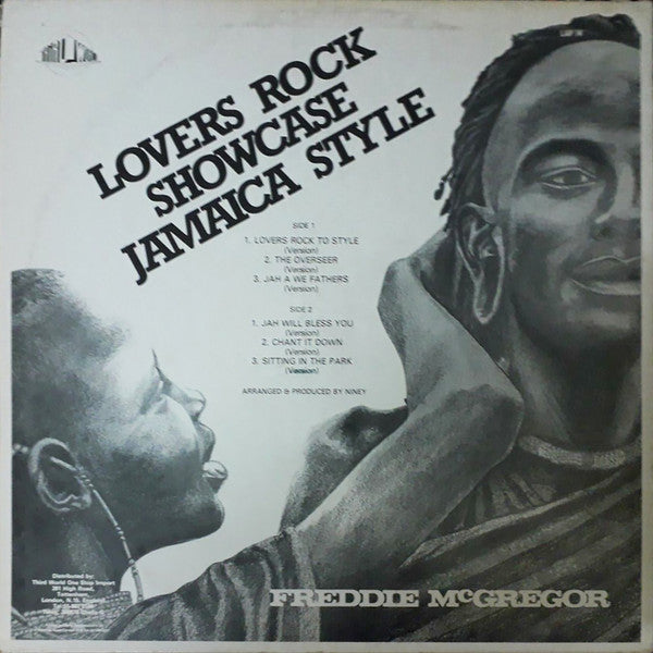 Freddie McGregor : Lovers Rock Showcase Jamaica Style (LP)