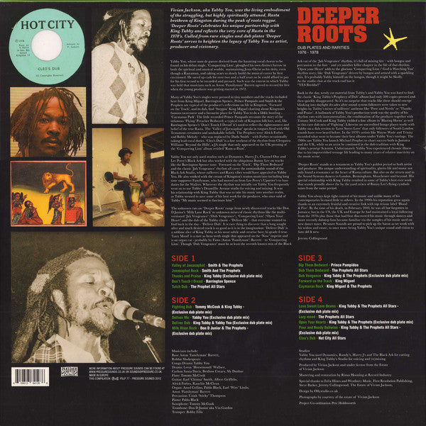 Yabby You & Brethren* : Deeper Roots (Dub Plates And Rarities 1976 - 1978) (2xLP, Comp)