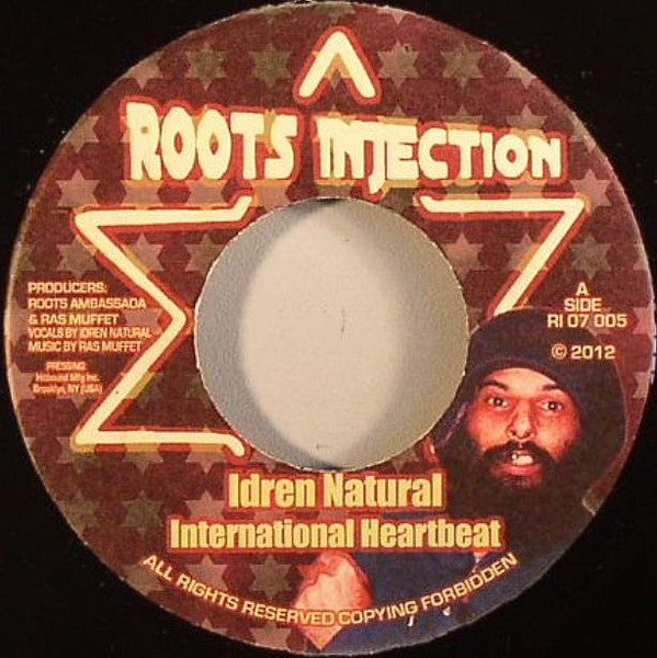 Idren Natural : International Heartbeat (7")