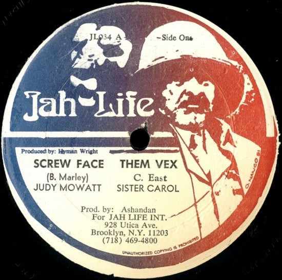 Sister Judy Mowatt* & Sister Carol : Screw Face (12")
