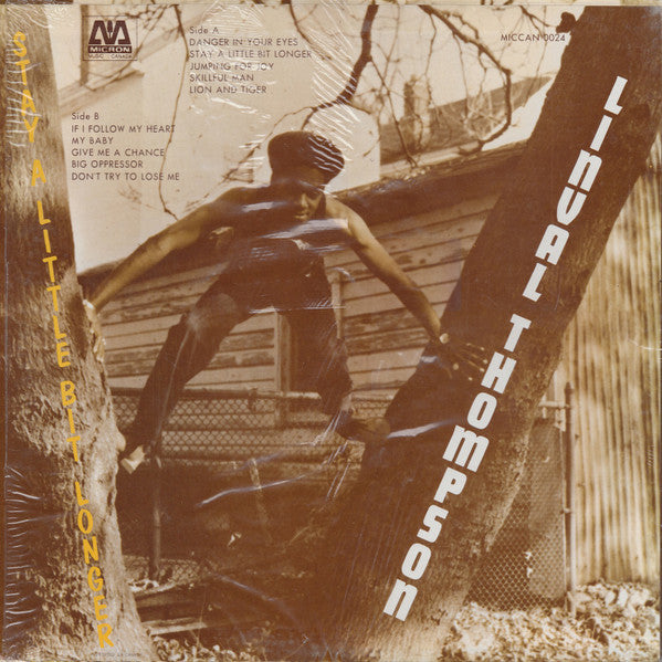 Linval Thompson : Stay A Little Bit Longer (LP, Album)