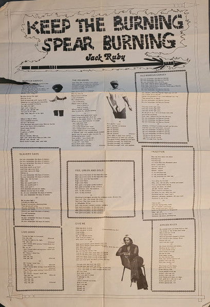 Burning Spear : Marcus Garvey (LP, Album)