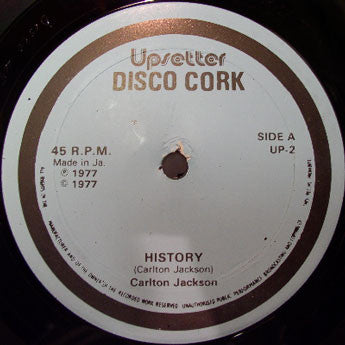 Carlton Jackson / Junior Delgado : History / Sons Of Slaves (12")