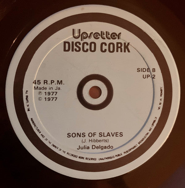 Carlton Jackson / Junior Delgado : History / Sons Of Slaves (12")