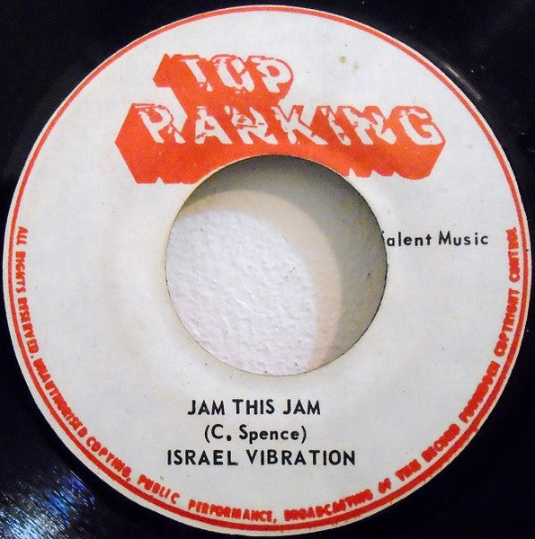 Israel Vibration : The Same Song / Jam This Jam (7", Single)