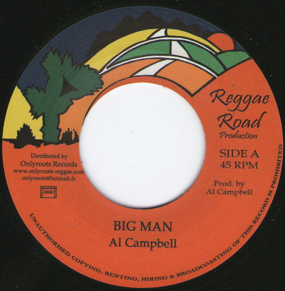 Al Campbell : Big Man (7")
