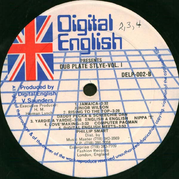 Various : Digital English Presents Dub Plate Style Vol 1. (LP, Album)