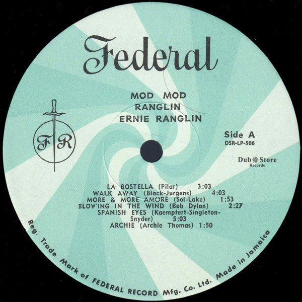 Ernie Ranglin* : A Mod A Mod Ranglin (LP, Album, RE)