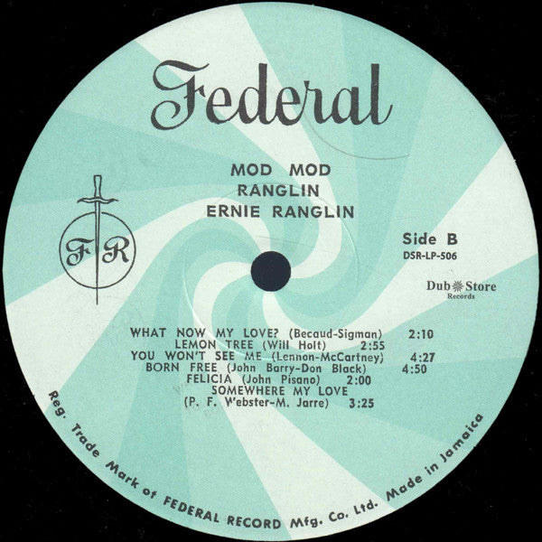Ernie Ranglin* : A Mod A Mod Ranglin (LP, Album, RE)