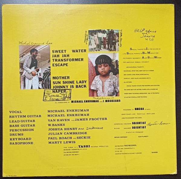 Michael "Enkrumah" Henry : Jah Jah (LP, Album)