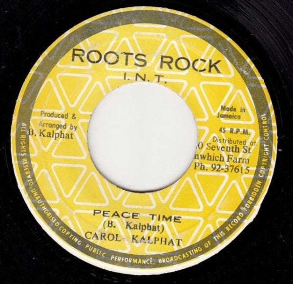 Carol Kalphat : Peace Time  (7")