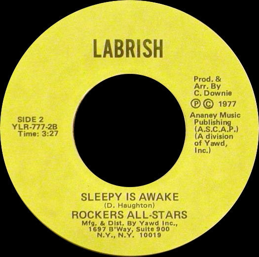 Horace Andy / Rockers All-Stars* : As Long As / Sleepy Is Awake (7")
