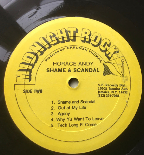 Horace Andy : Shame & Scandal (LP)