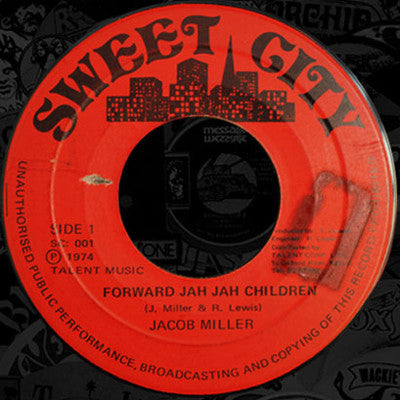 Jacob Miller / Inner Circle : Forward Jah Jah Children / Jah Jah Dub (7")